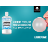 LISTERINE ® ADVANCED WHITE SPEARMINT MILDER TASTE MOUTHWASH 500 ML